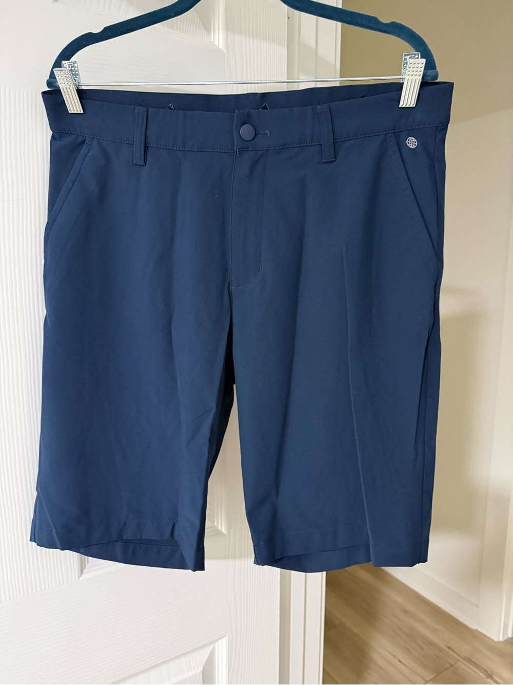 Adidas Men's Navy Performance  Shorts